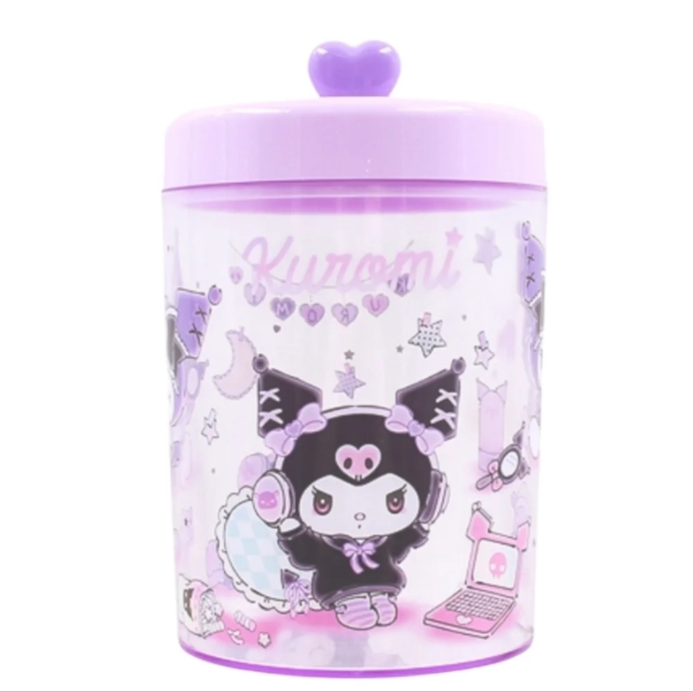 Sanrio Kuromi Night In Series Round Storage Canister with Lid